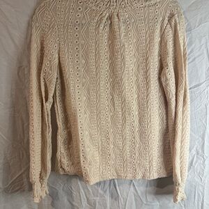 SHEIN Beige Textured Fabric